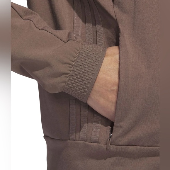 Adidas ULTIMATE365 Tour 1/4-zip Golf Pullover - Picture 3 of 4